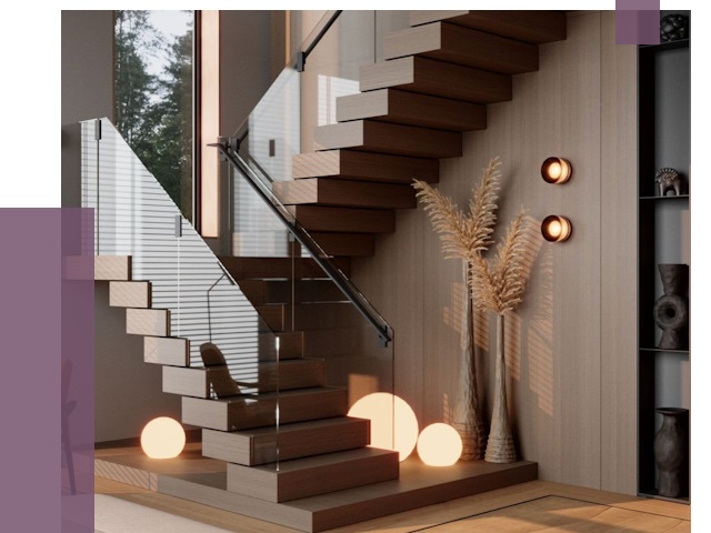 Изготовление и монтаж лестниц в Чистополе от 87032 руб. | ПРОЛЁТ-Чст