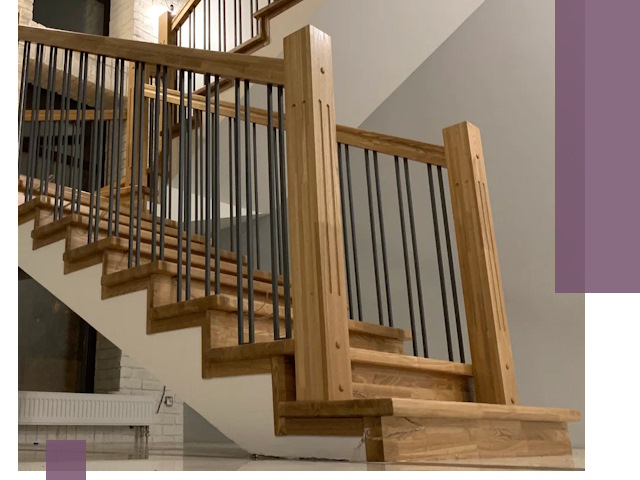 Реставрация деревянных и металлических лестниц в Чистополе