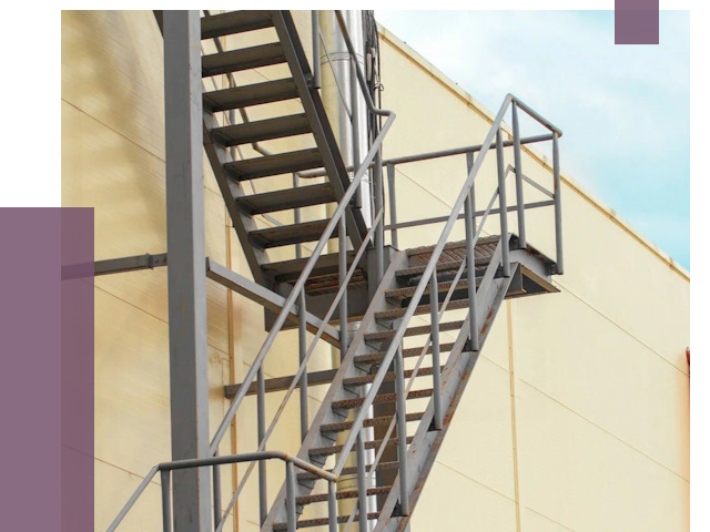 Пожарные лестницы в Чистополе от 12287 руб. — монтаж и продажа | ПРОЛЁТ-Чст