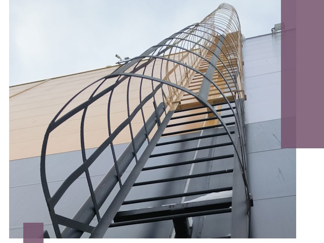 Изготовление и монтаж пожарных лестниц в Чистополе профессионально