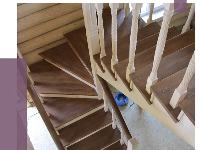 Реставрация деревянных лестниц в Чистополе от 4300 руб.