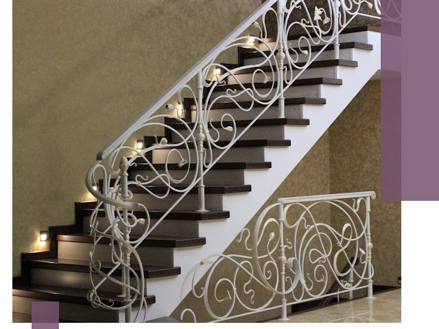 Кованые лестницы под ключ в Чистополе — изготовление и монтаж