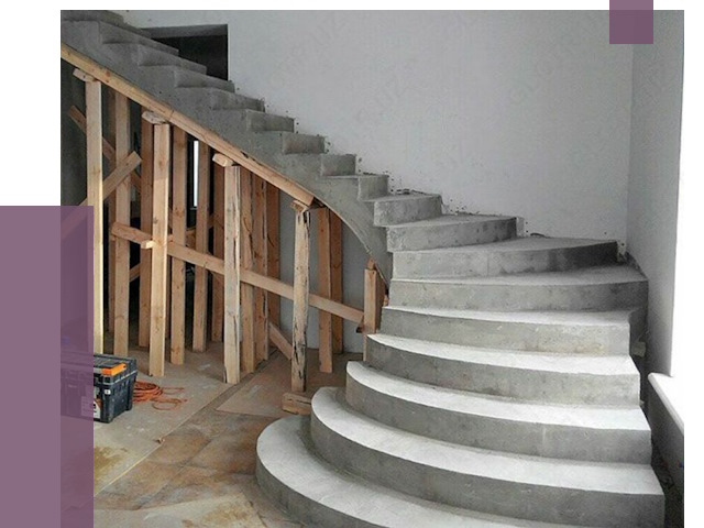 Изготовление бетонных лестниц под ключ в Чистополе от 19966 руб. | ПРОЛЁТ-Чст