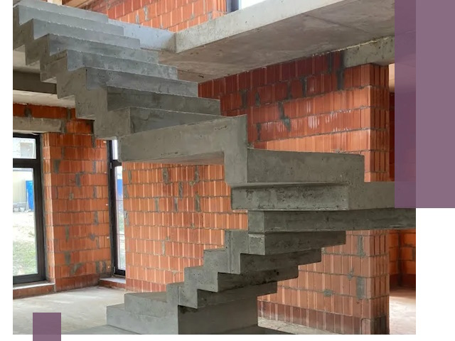 Изготовление бетонных лестниц под ключ в Чистополе