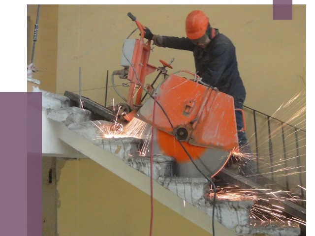 Демонтаж бетонных лестниц в Чистополе от 4608 руб. за м2 | ПРОЛЁТ-Чст