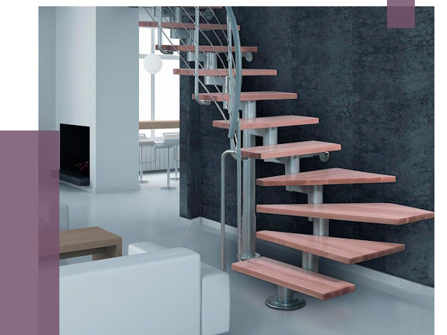 Модульные лестницы в Чистополе от 16894 руб. — купить в ПРОЛЁТ-Чст