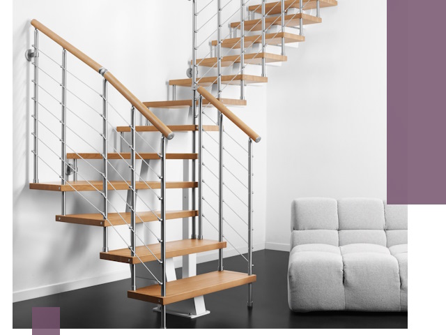 Модульные лестницы под ключ в Чистополе — монтаж и изготовление