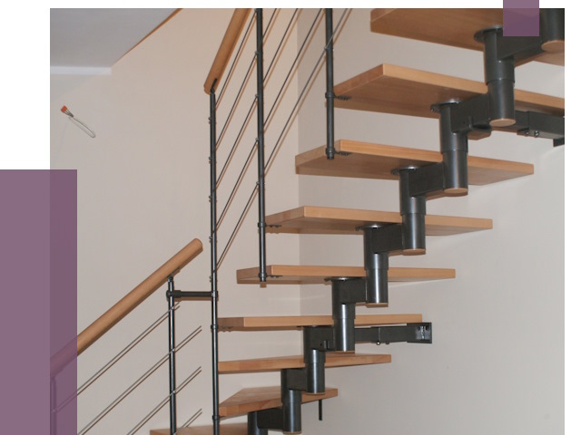 Изготовление модульных лестниц в Чистополе от 11519 руб. 