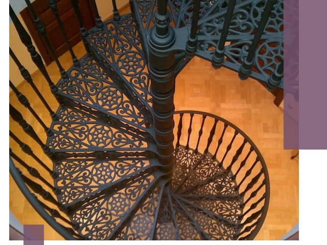 Винтовые лестницы под ключ в Чистополе: производство и монтаж