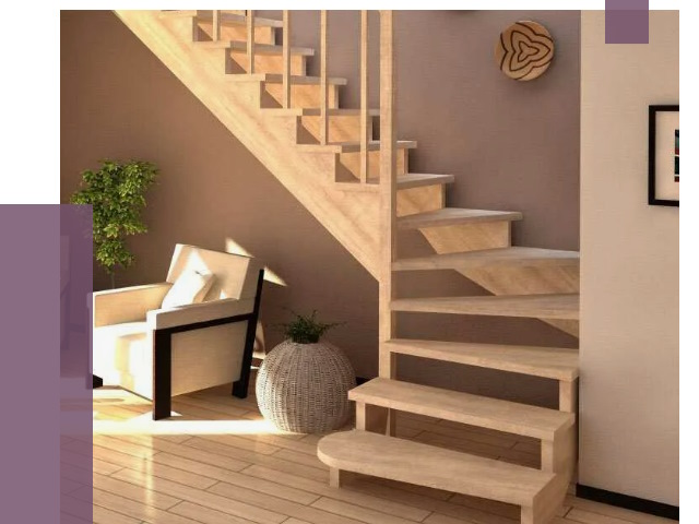 Изготовление Г-образных лестниц в Чистополе от 18942 руб. 