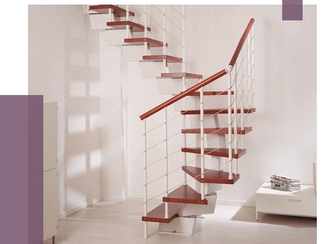 Изготовление лестниц на больцах в Чистополе от 9727 руб. | ПРОЛЁТ-Чст