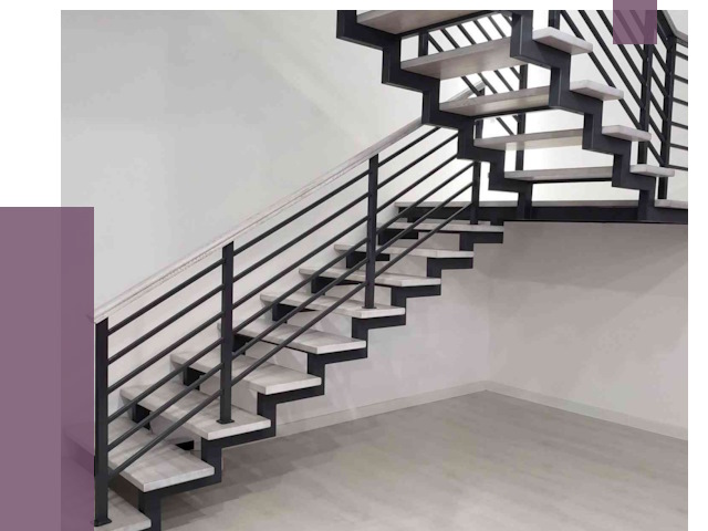 Лестницы на металлокаркасе под ключ в Чистополе от 12799 руб. | ПРОЛЁТ-Чст