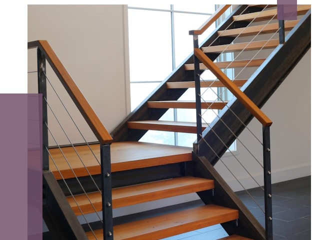 Изготовление лестниц на металлокаркасе в Чистополе от 18942 руб. | ПРОЛЁТ-Чст