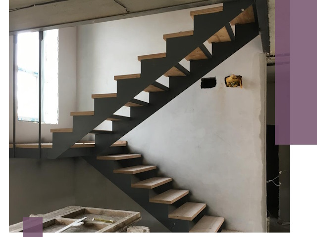 Изготовление лестниц на металлокаркасе в Чистополе от производителя