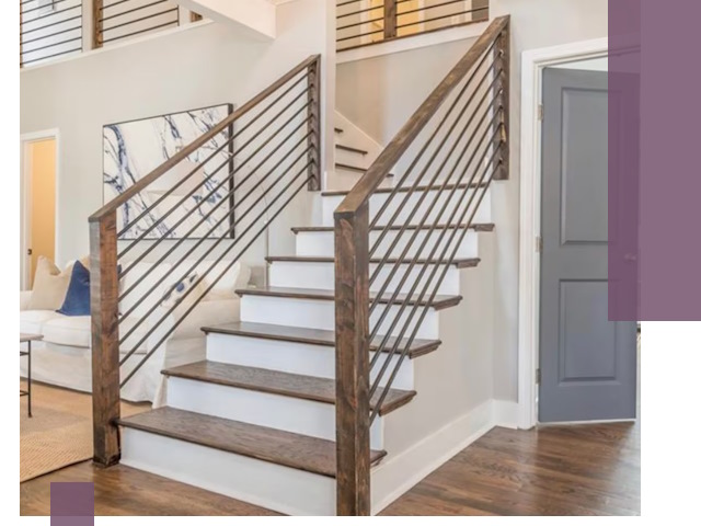 Лестницы для коттеджа под ключ в Чистополе — изготовление и монтаж