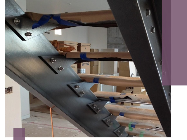 Усиление лестничных конструкций и усиление опор в Чистополе