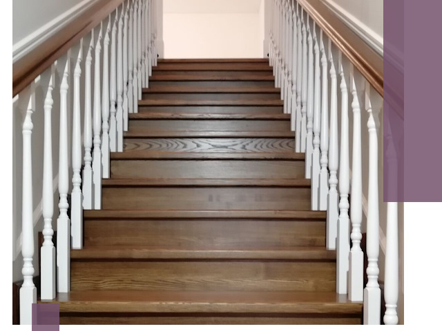 Лестницы из ясеня на заказ в Чистополе — изготовление и монтаж