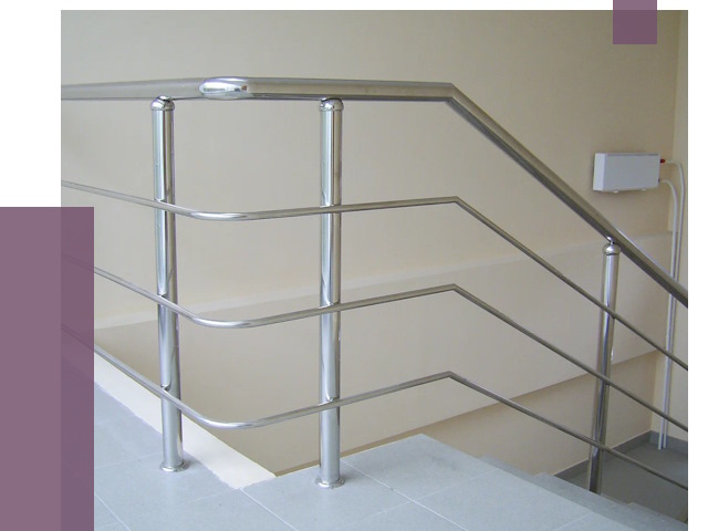 Алюминиевые перила в Чистополе от 6348 руб. под ключ | ПРОЛЁТ-Чст