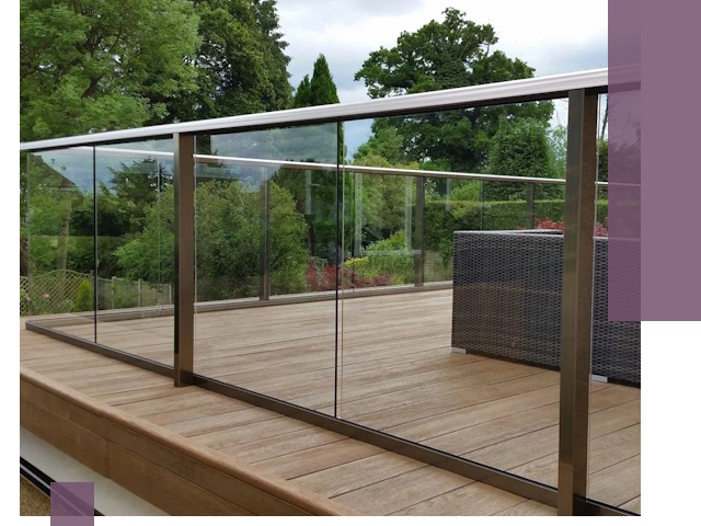 Алюминиевые перила на заказ в Чистополе — монтаж и гарантия