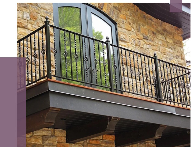 Балконные ограждения в Чистополе от 8038 руб. — купить | ПРОЛЁТ-Чст