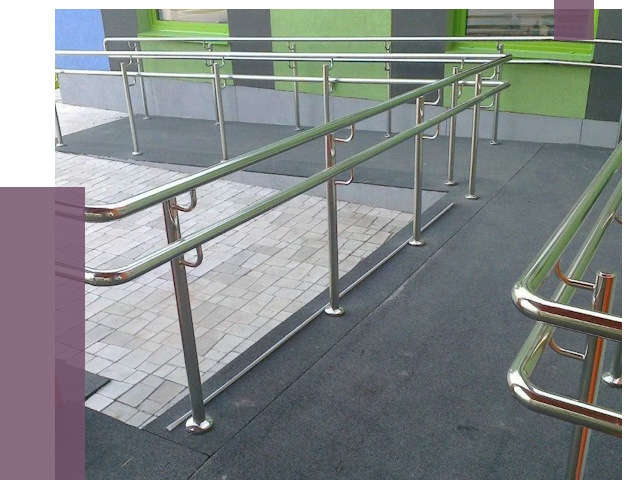 Ограждения пандусов в Чистополе от 4352 руб. монтаж | ПРОЛЁТ-Чст