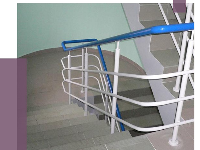 Перила в подъезде в Чистополе — установка и замена от 7423 руб. | ПРОЛЁТ-Чст