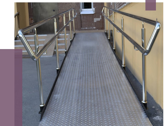 Пандусы в Чистополе от 12287 руб. — установка для инвалидов | ПРОЛЁТ-Чст