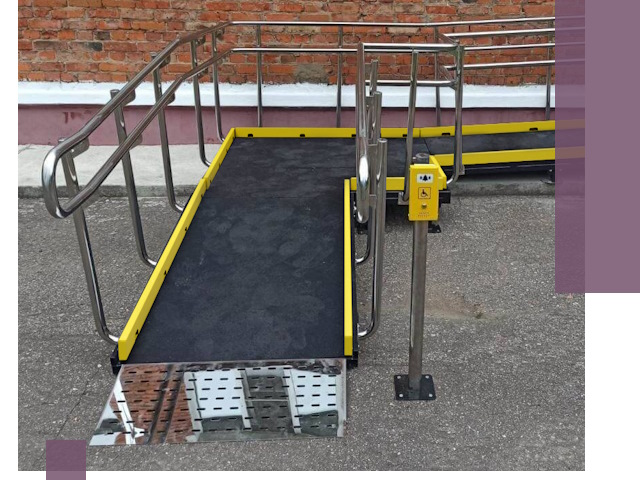 Изготовление наклонных пандусов для инвалидов в Чистополе