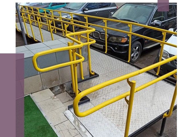 Стационарные пандусы в Чистополе от 12287 руб. | ПРОЛЁТ-Чст