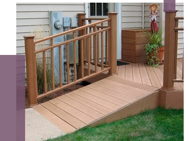 Пандус на крыльцо в Чистополе под ключ от 7782 руб. 