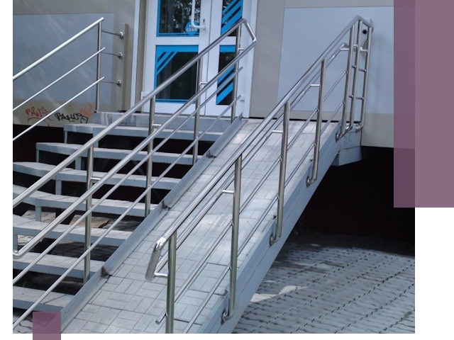 Пандус на крыльцо под ключ в Чистополе: монтаж и изготовление