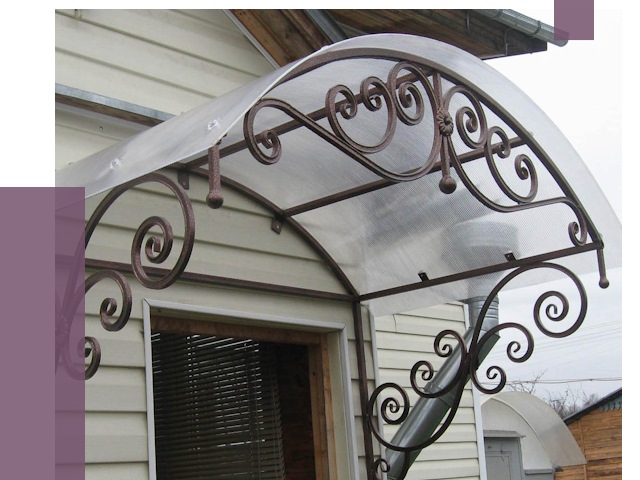 Изготовление козырьков в Чистополе от 7372 руб. — заказать | ПРОЛЁТ-Чст