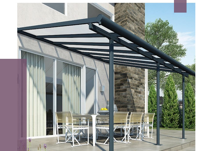 Навесы пристенные в Чистополе от 9113 руб. — монтаж и установка | ПРОЛЁТ-Чст