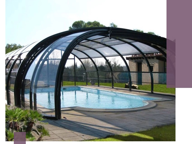 Навесы для бассейна в Чистополе: изготовление и монтаж под ключ