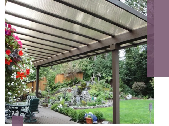 Навесы из поликарбоната под ключ в Чистополе быстро и надёжно