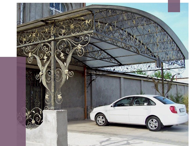 Кованые навесы в Чистополе от 14591 руб. | ПРОЛЁТ-Чст