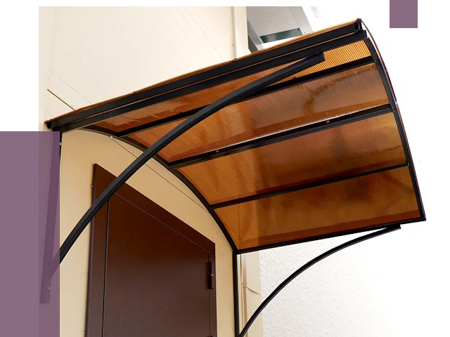 Недорогие козырьки в Чистополе от 7597 руб.  | ПРОЛЁТ-Чст