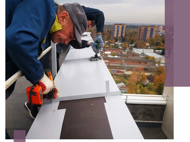 Монтаж парапетов в Чистополе — установка прочных металлических ограждений