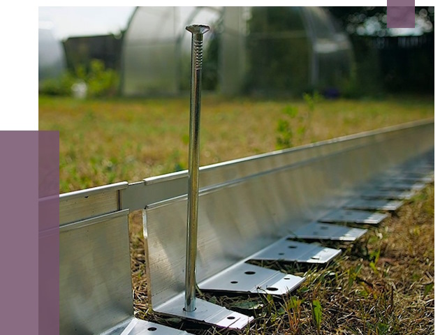 Металлические бордюры для газона в Чистополе от 4300 руб. | ПРОЛЁТ-Чст