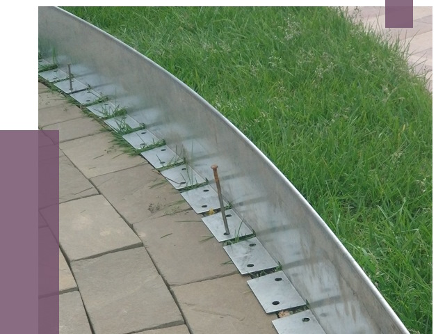 Металлические бордюры для тротуаров в Чистополе от 8703 руб.