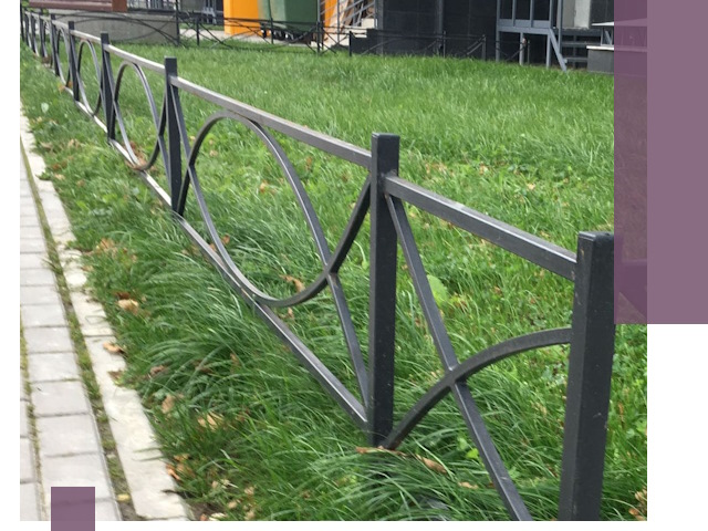 Газонные ограждения из металла в Чистополе — монтаж и продажа