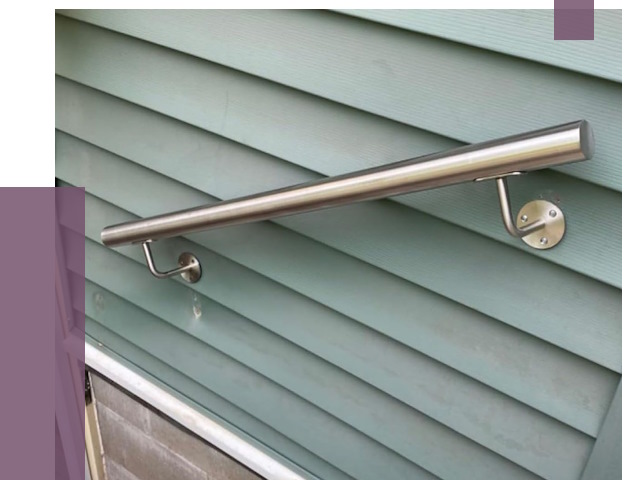 Поручни из нержавеющей стали в Чистополе от 7679 руб.  | ПРОЛЁТ-Чст